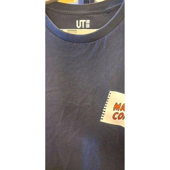 Uniqlo x Marvel x Jason Polan T-Shirt Short Sleeves Comics Large Excellent D25 - Picture 4 of 5